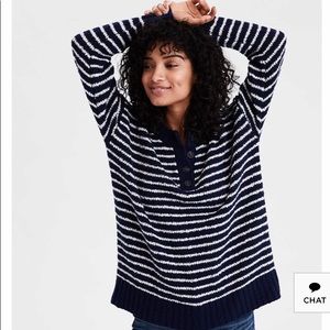 American Eagle Henley Sweater